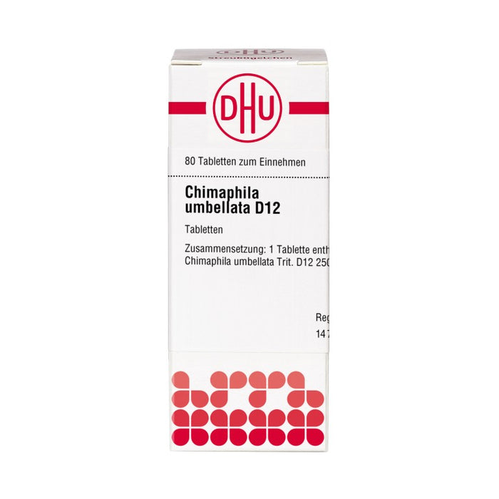 DHU Chimaphila umbellata D12 Tabletten, 80 St. Tabletten