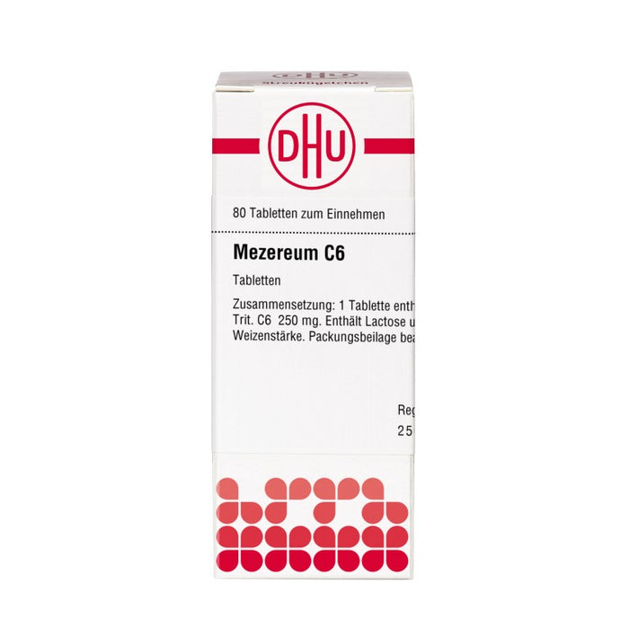 DHU Mezereum C6 Tabletten, 80 St. Tabletten