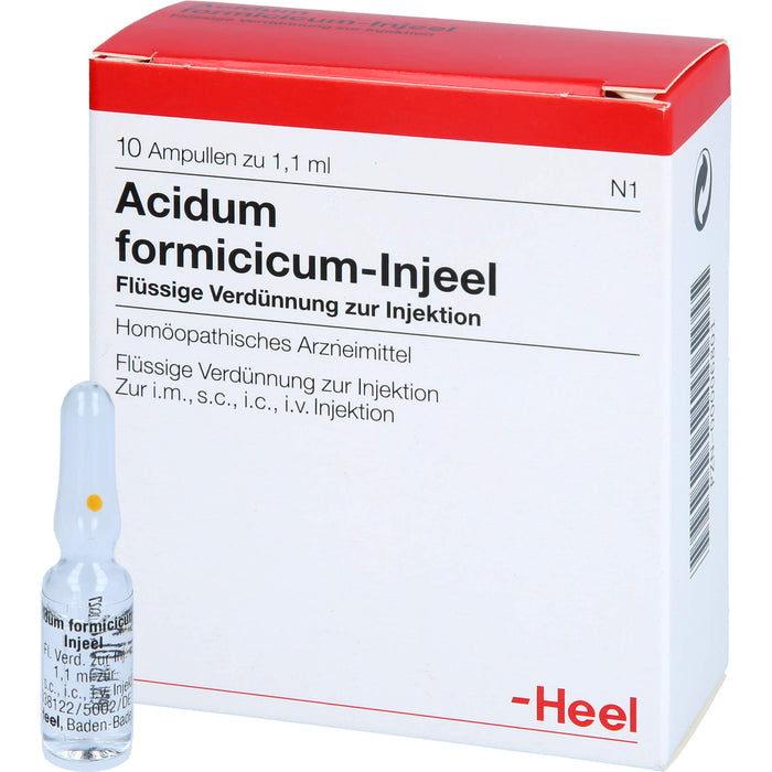 Acidum formicicum-Injeel Ampullen, 10 St. Ampullen