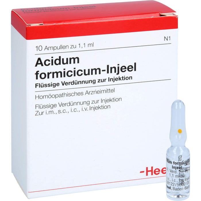 Acidum formicicum-Injeel Ampullen, 10 pcs. Ampoules