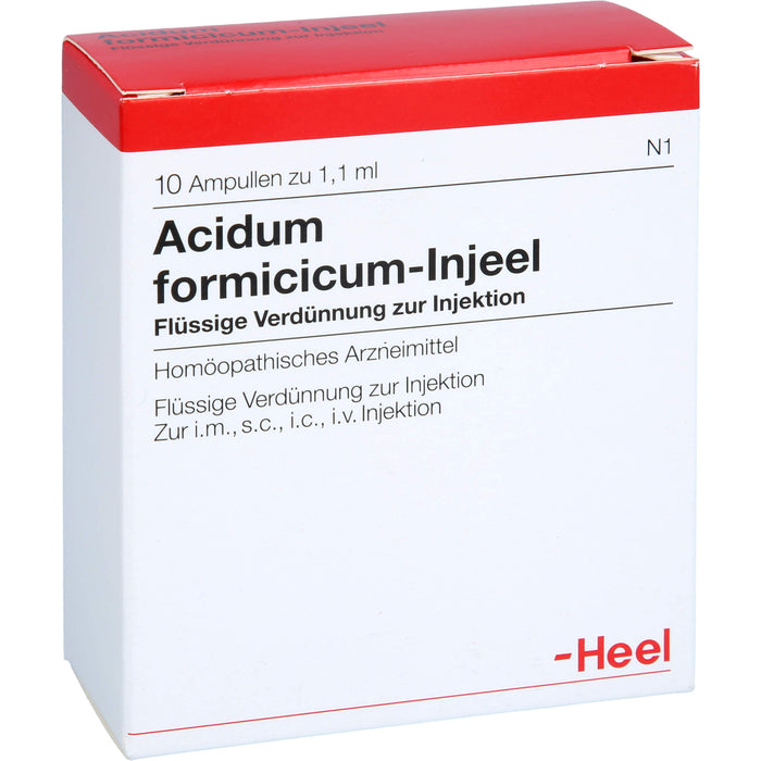 Acidum formicicum-Injeel Ampullen, 10 St. Ampullen