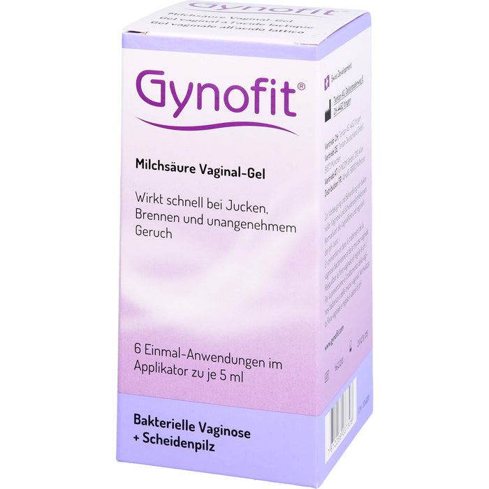 Gynofit Vaginalgel, 6 pcs. Single dose containers