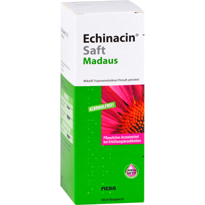 Echinacin Saft Madaus bei Erkätungskrankheiten, 100 ml Solution
