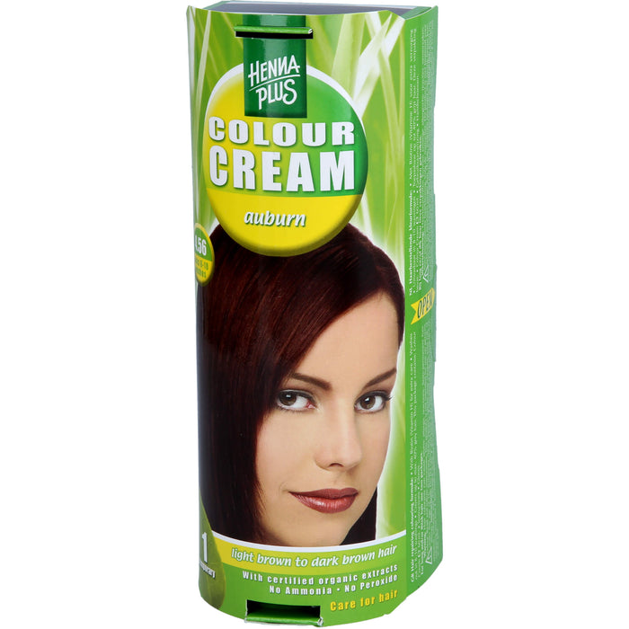 Hennaplus Colour Cream Auburn 4,56, 60 ml Creme