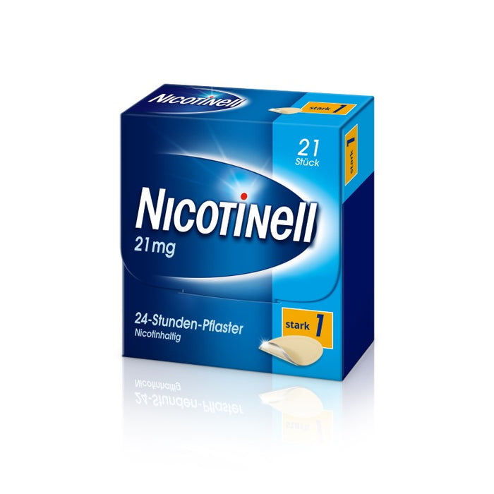 Nicotinell 21 mg/24-Stunden-Pflaster (bisher 52,5 mg) Stärke 1 (stark), 21 St. Pflaster