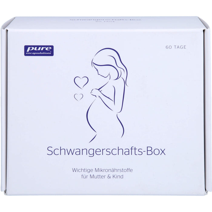 pure encapsulations Schwangerschafts-Box Kapseln, 120 pc Capsules