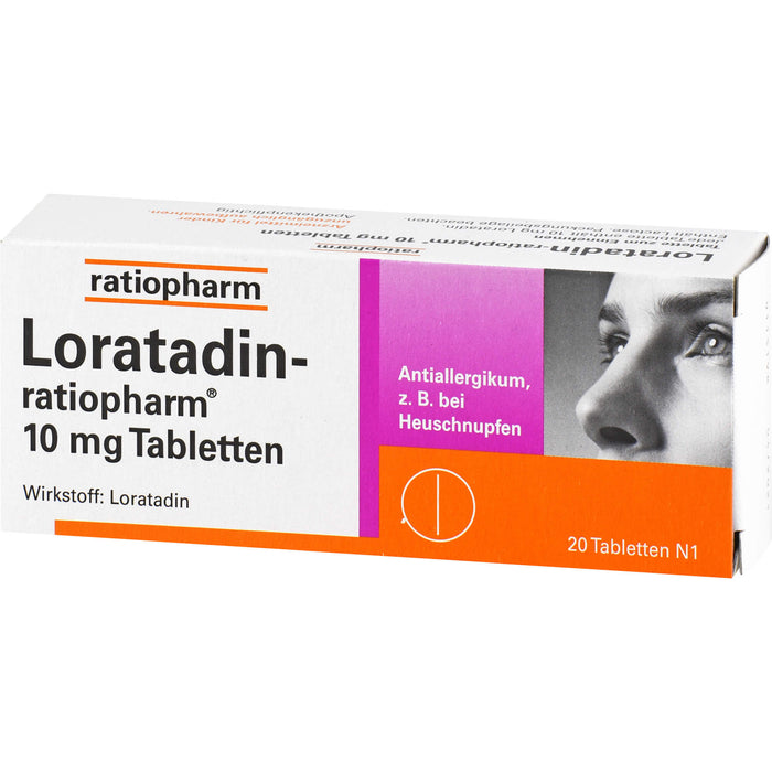 Loratadin-ratiopharm, 20 pc Tablettes