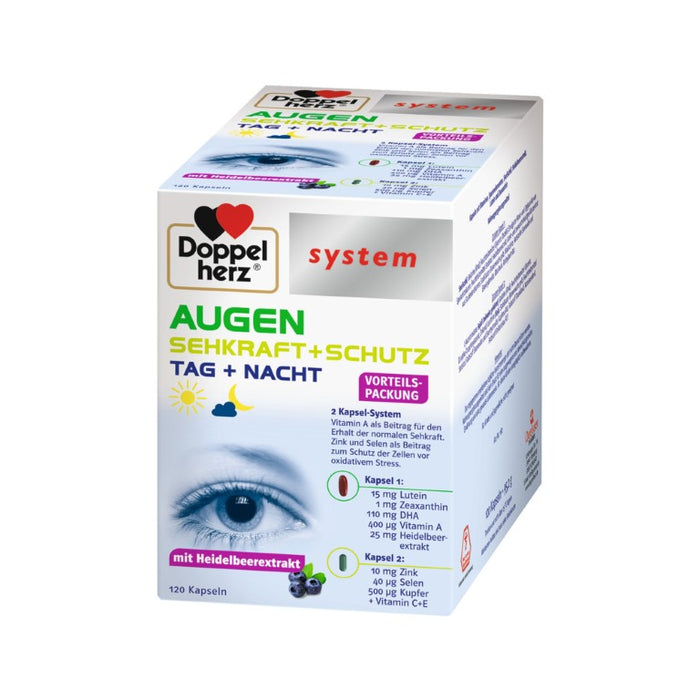 Doppelherz system AUGEN SEHKRAFT + SCHUTZ, 120 pcs. Capsules