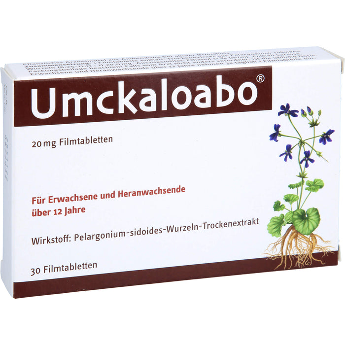 Umckaloabo 20 mg Filmtabletten, 30 pc Tablettes