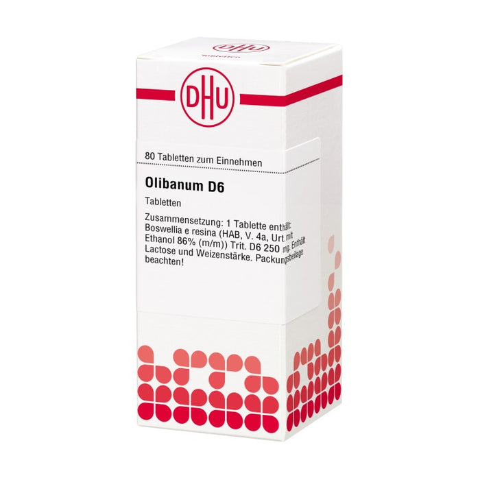 DHU Olibanum D6 Tabletten, 80 pcs. Tablets