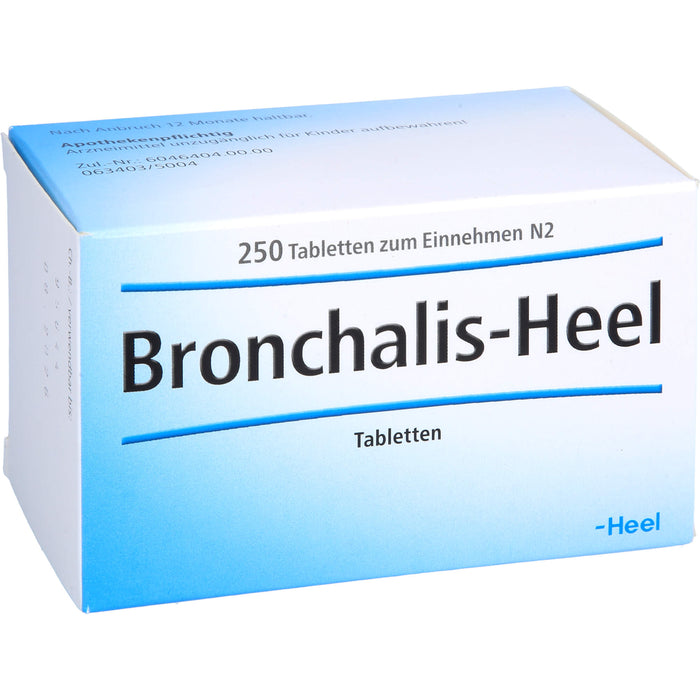 Bronchalis-Heel Tabletten bei Erkrankungen der Atemwege, 250 pcs. Tablets