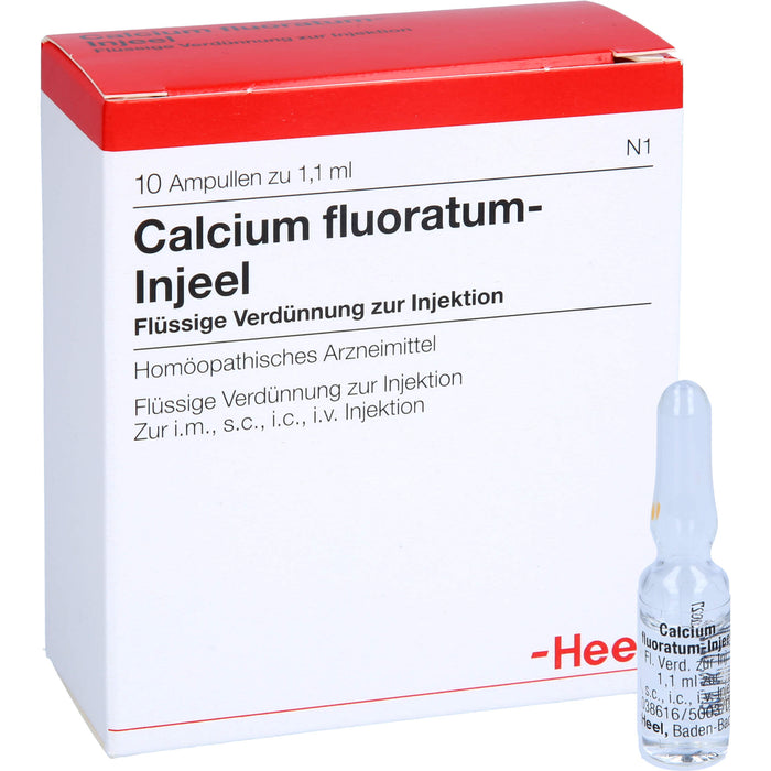 Calcium fluoratum Injeel Amp., 10 St AMP