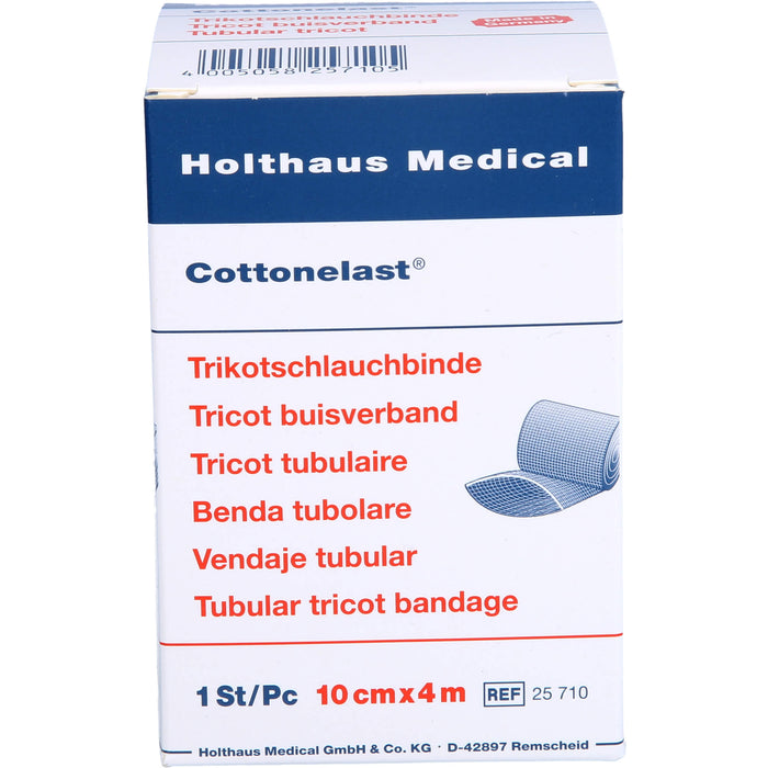 Holthaus Medical Cottonelast Trikotschlauchbinde 10 cm x 4 m, 1 St. Packung