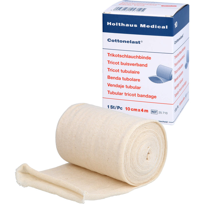 Holthaus Medical Cottonelast Trikotschlauchbinde 10 cm x 4 m, 1 St. Packung