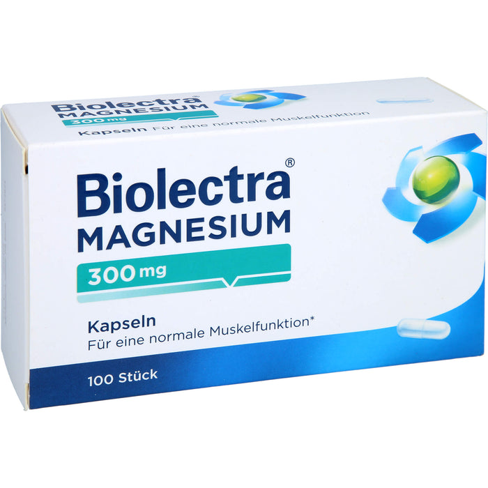 Biolectra Magnesium 300 mg Kapseln, 100 pcs. Capsules