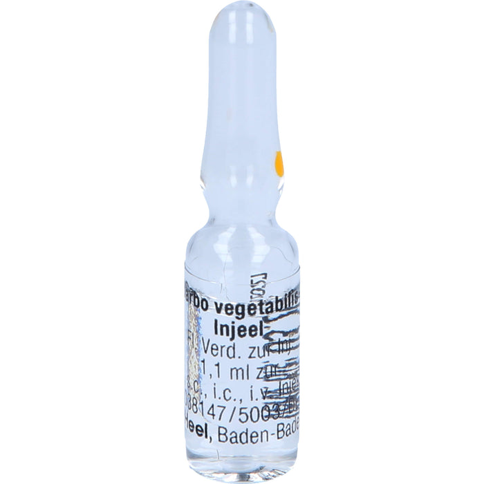 Carbo vegetabilis-Injeel flüssige Verdünnung, 10 pcs. Ampoules