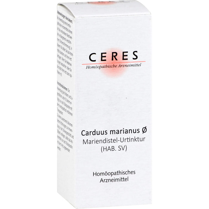 CERES Carduus marianus ø Urtinktur, 20 ml Lösung