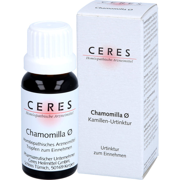 Ceres Chamomilla Urtinktur, 20 ml Lösung