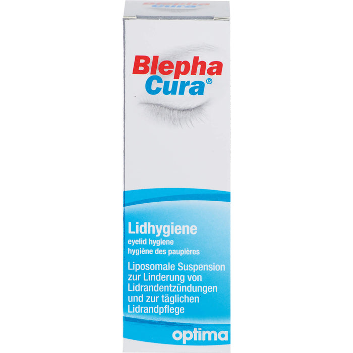 BlephaCura Lidhygiene, liposomale Suspension zur Linderung von Lidrandentzündungen und zur täglichen Lidrandpflege, 70 ml Solution