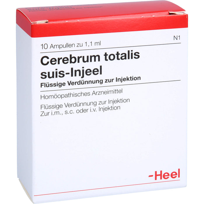 Cerebrum Totalis Suis Injeel Amp., 10 St. Ampullen