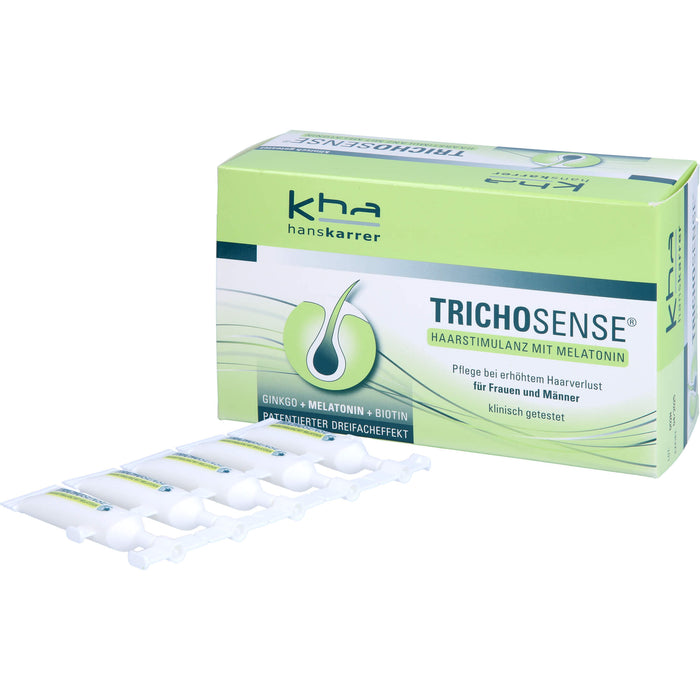 kha Trichosense Haarstimulanz mit Melatonin bei Haarverlust, 90 ml Solution