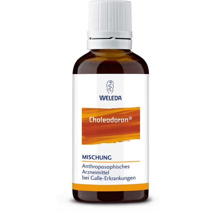 WELEDA Choleodoron Mischung bei Galle-Erkrankungen, 50 ml Lösung