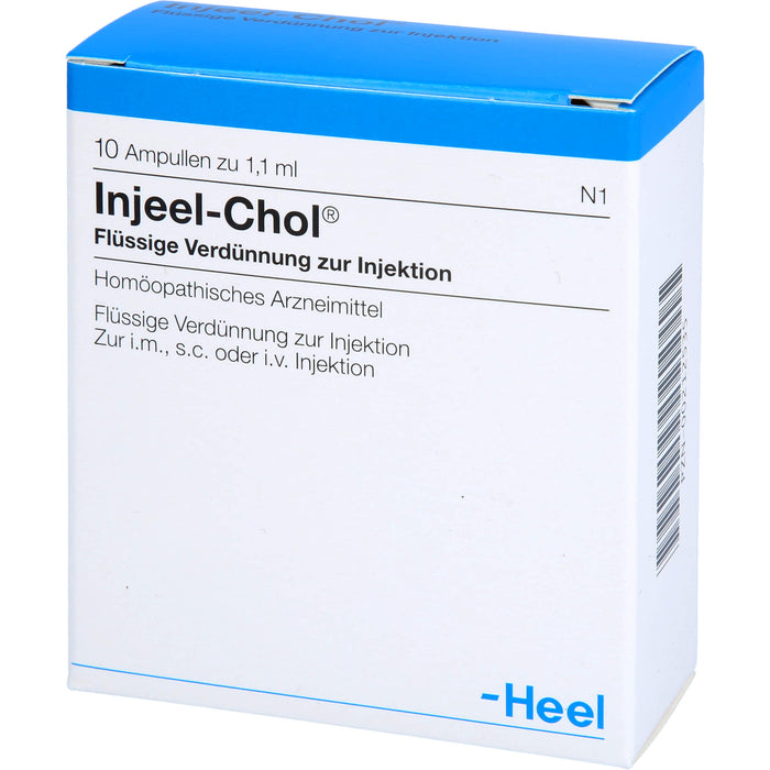 Heel Injeel-Chol flüssige Verdünnung zur Injektion, 10 St. Ampullen