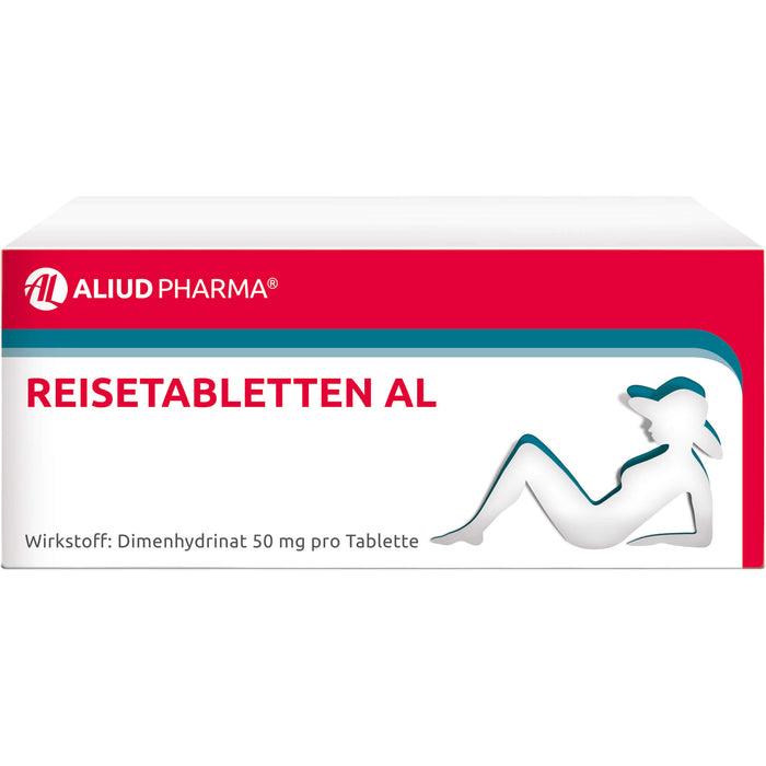 Reisetabletten AL bei Schwindel, Übelkeit und Erbrechen, 20 pcs. Tablets