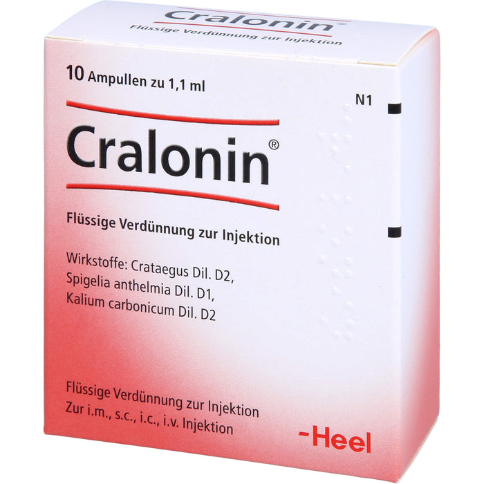 Cralonin Flüssige Verdünnung zur Injektion, 10 pc Ampoules