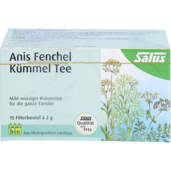 Salus Anis Fenchel Kümmel Tee, 15 pcs. Filter bag