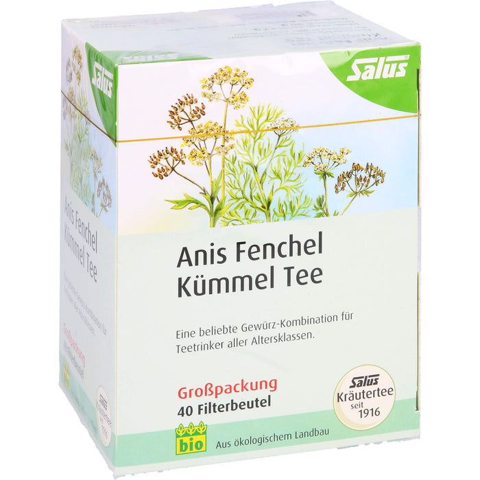 Salus Anis Fenchel Kümmel Tee bio, 40 pcs. Filter bag