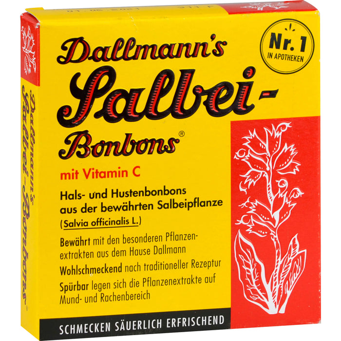 Dallmann's Salbei-Bonbons, 20 St. Bonbons