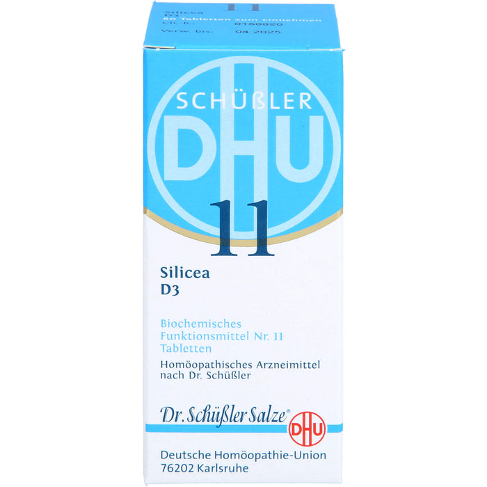 DHU Schüßler-Salz Nr. 11 Silicea D3 Tabletten, 80 St. Tabletten