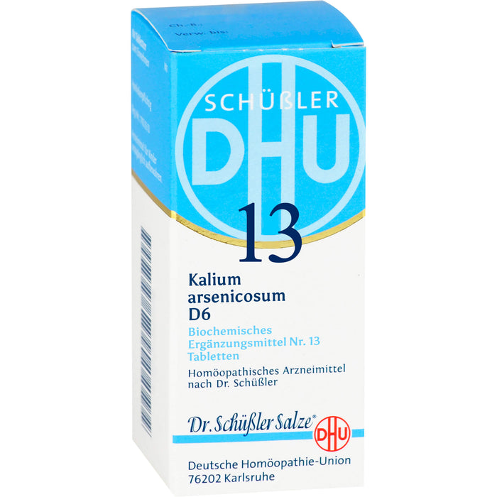 DHU Biochemie 13 Kalium arsenicosum D6 Tabletten, 80 St. Tabletten