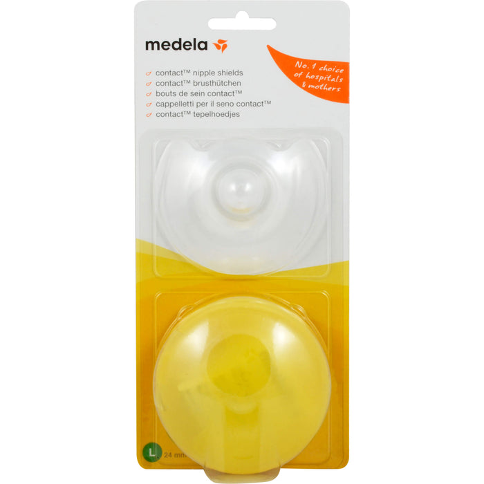 medela Contact Brusthütchen Größe L, 2 pcs. Pack