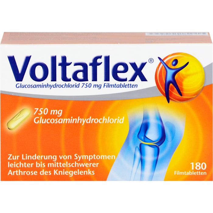 Voltaflex Glucosaminhydrochlorid 750 mg Filmtabletten bei Arthrose des Kniegelenks, 180 St. Tabletten