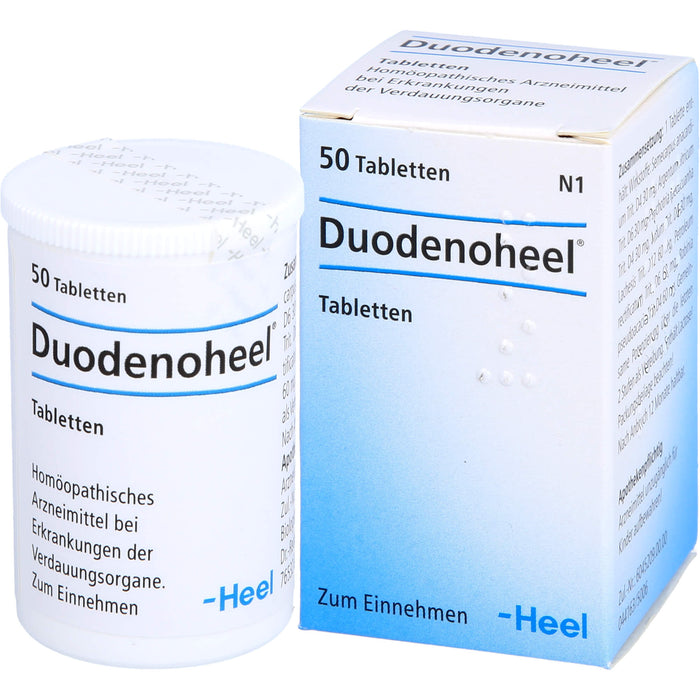 Duodenoheel Tabletten bei Erkrankungen der Verdauungsorgane, 50 pcs. Tablets