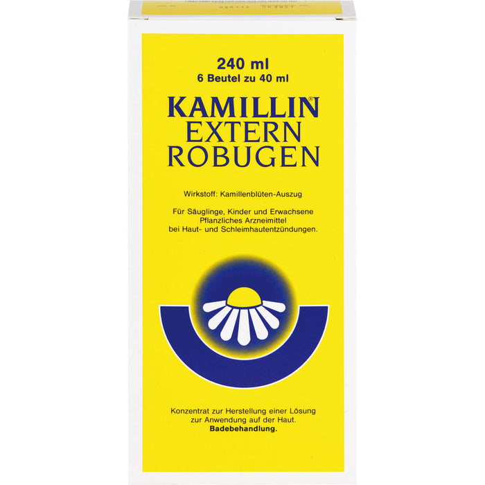 ROBUGEN Kamillin-extern Konzentrat bei Haut- und Schleimhautentzündungen, 240 ml Lösung