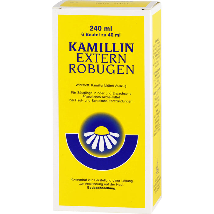 ROBUGEN Kamillin-extern Konzentrat bei Haut- und Schleimhautentzündungen, 240 ml Lösung