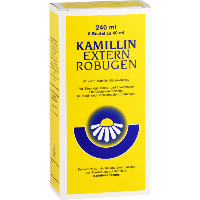 ROBUGEN Kamillin-extern Konzentrat bei Haut- und Schleimhautentzündungen, 240 ml Solution