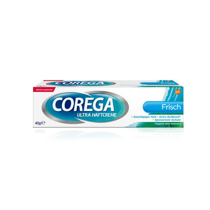 COREGA Ultra Haftcreme starker Halt für den Zahnersatz, 40 g Crème