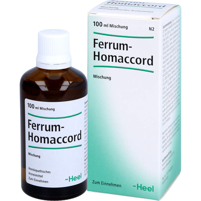 Ferrum-Homaccord Tropfen, 100 ml TRO