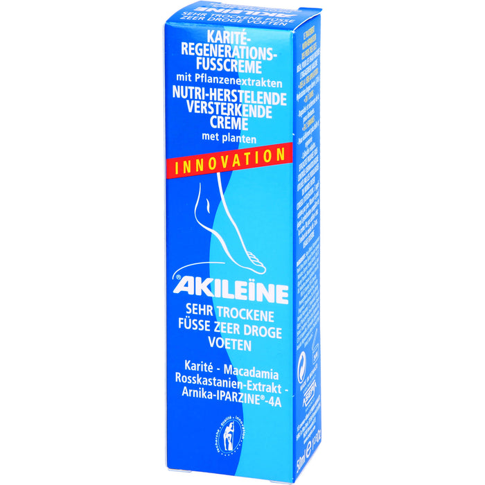 AKILEÏNE Karité-Regenerations-Fusscreme, 50 ml Crème