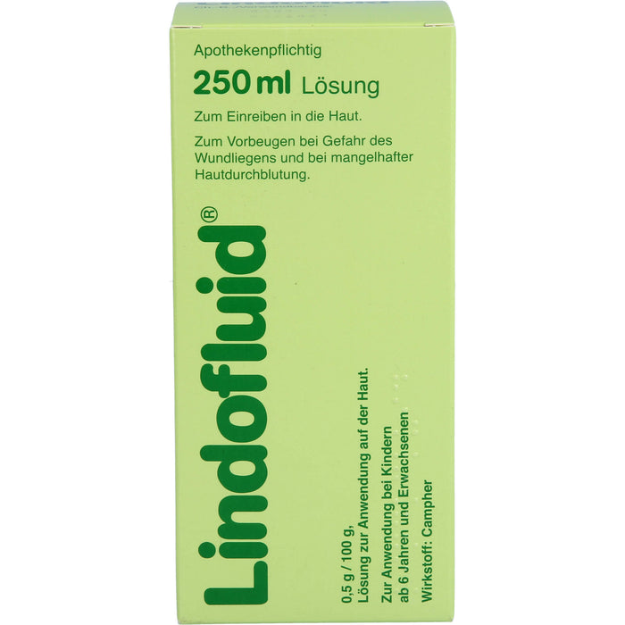 Lindofluid® Lösung bei Gefahr des Wundliegens sowie mangelhafter Hautdurchblutung, 250 ml Solution