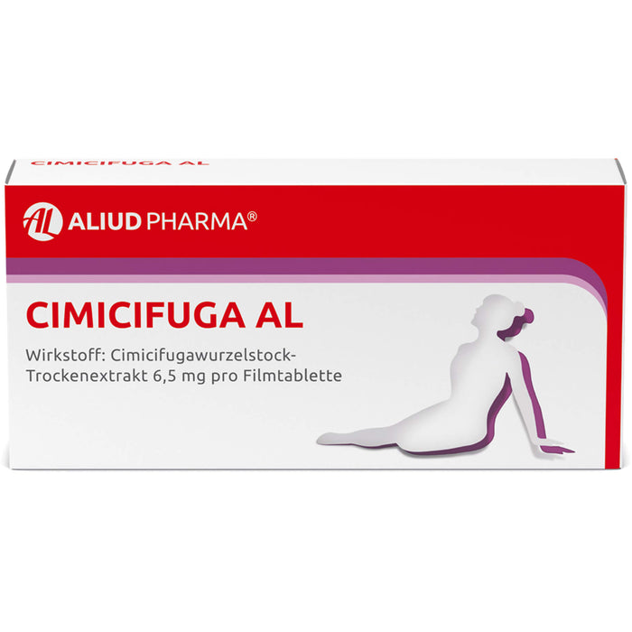 CIMICIFUGA AL Filmtabletten bei Wechseljahresbeschwerden, 60 pcs. Tablets