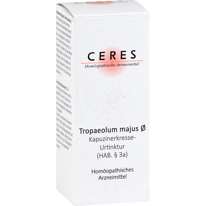 Ceres Tropaeolum majus Urtinktur, 20 ml Lösung