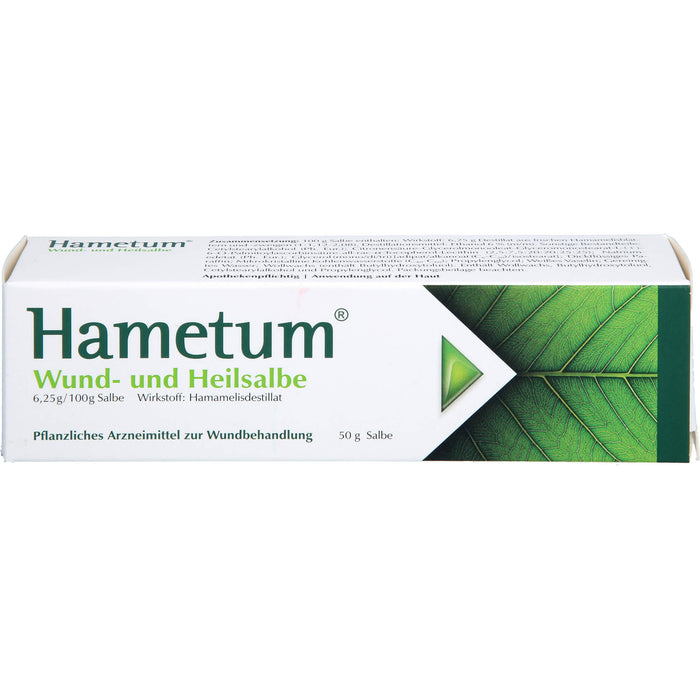 Hametum Wund- und Heilsalbe zur Wundbehandlung, 50 g Onguent