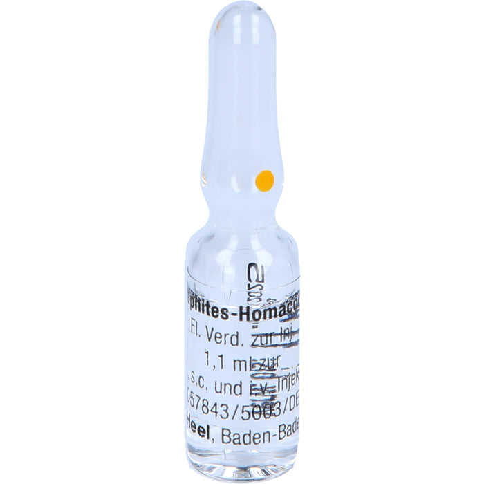 Heel Graphites-Homaccord flüssige Verdünnung zur Injektion, 10 pcs. Ampoules