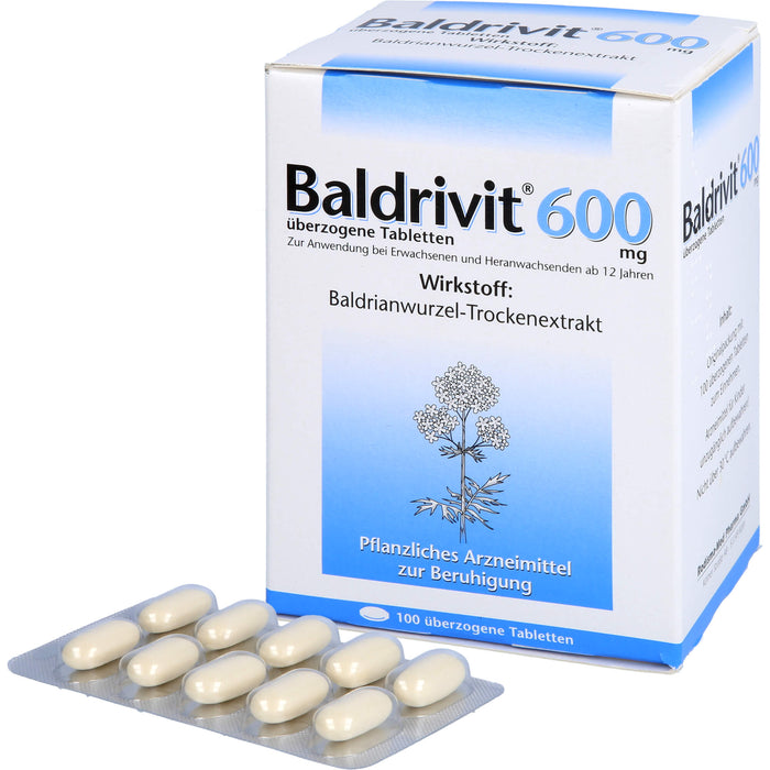 Baldrivit 600 mg überzogene Tabletten, 100 St UTA