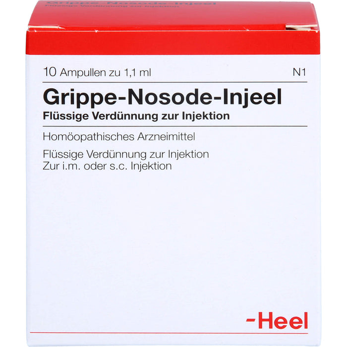 Grippe-Nosode-Injeel Injektionslösung, 10 pcs. Ampoules